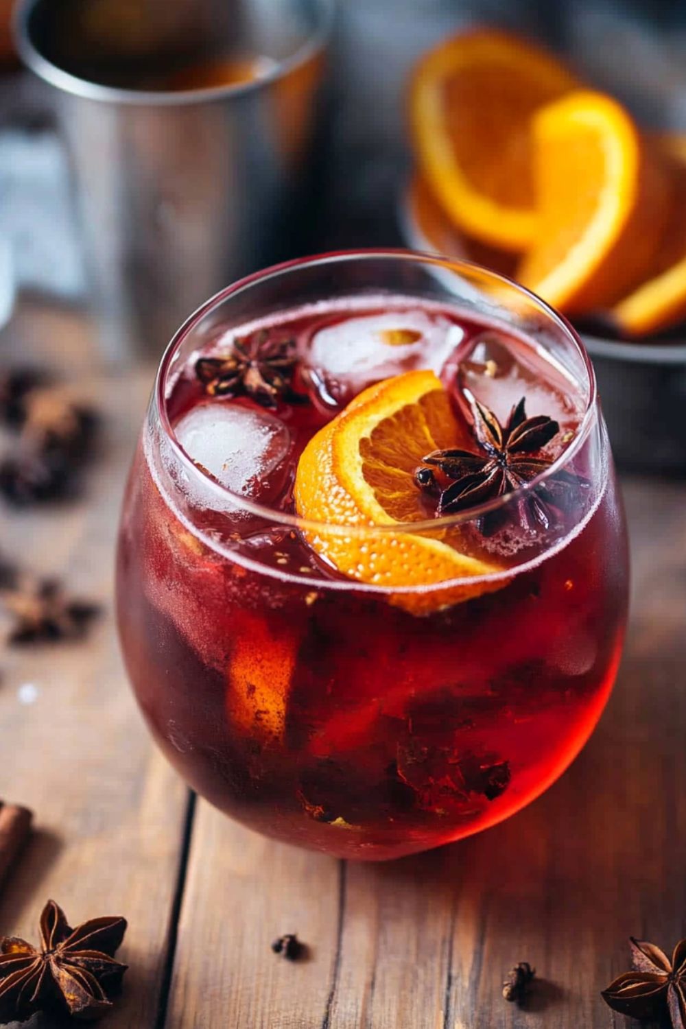Spiced Italian Negroni Twist
