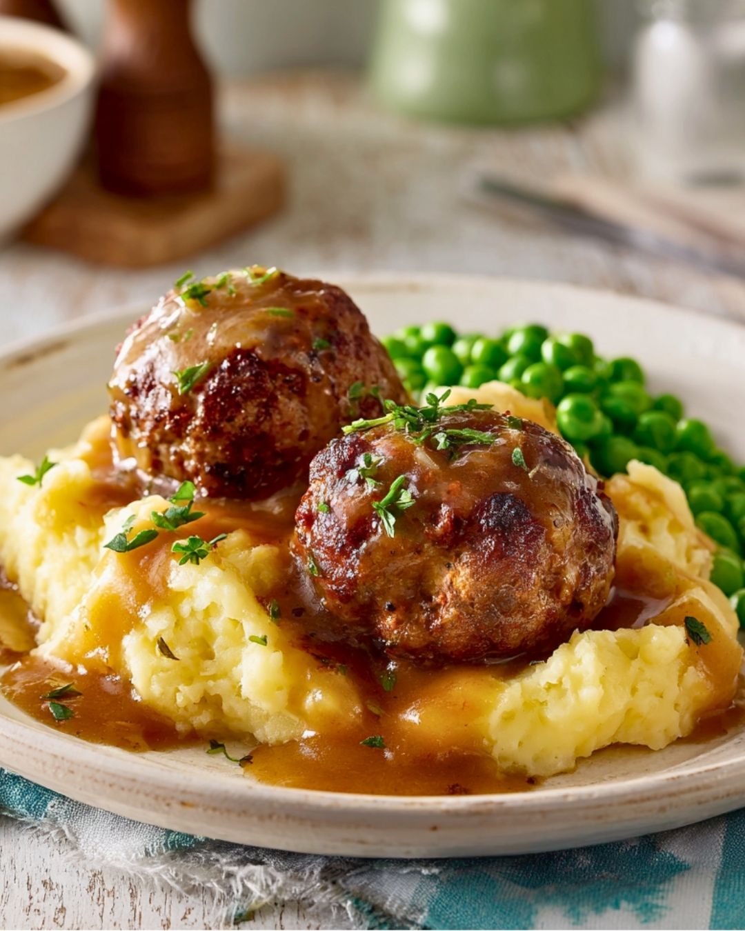 Pan-Fried Aussie Beef Rissoles with Tomato Relish