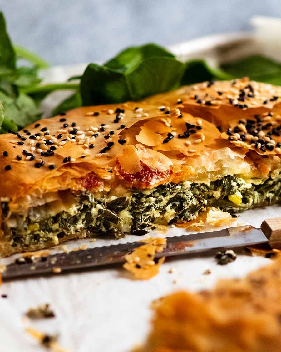 Spanakopita-Inspired Spinach and Feta Stuffed Eggplants