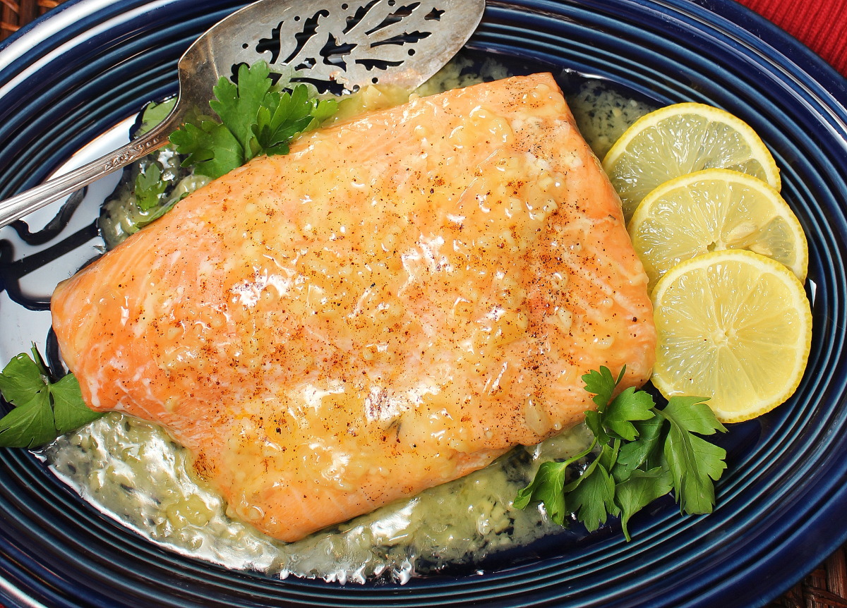 Pan-Seared Rainbow Trout with Lemon-Caper Butter