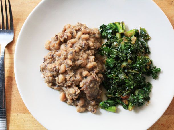 Sweet Potato and Black-Eyed Pea Stew with Smoked Ham