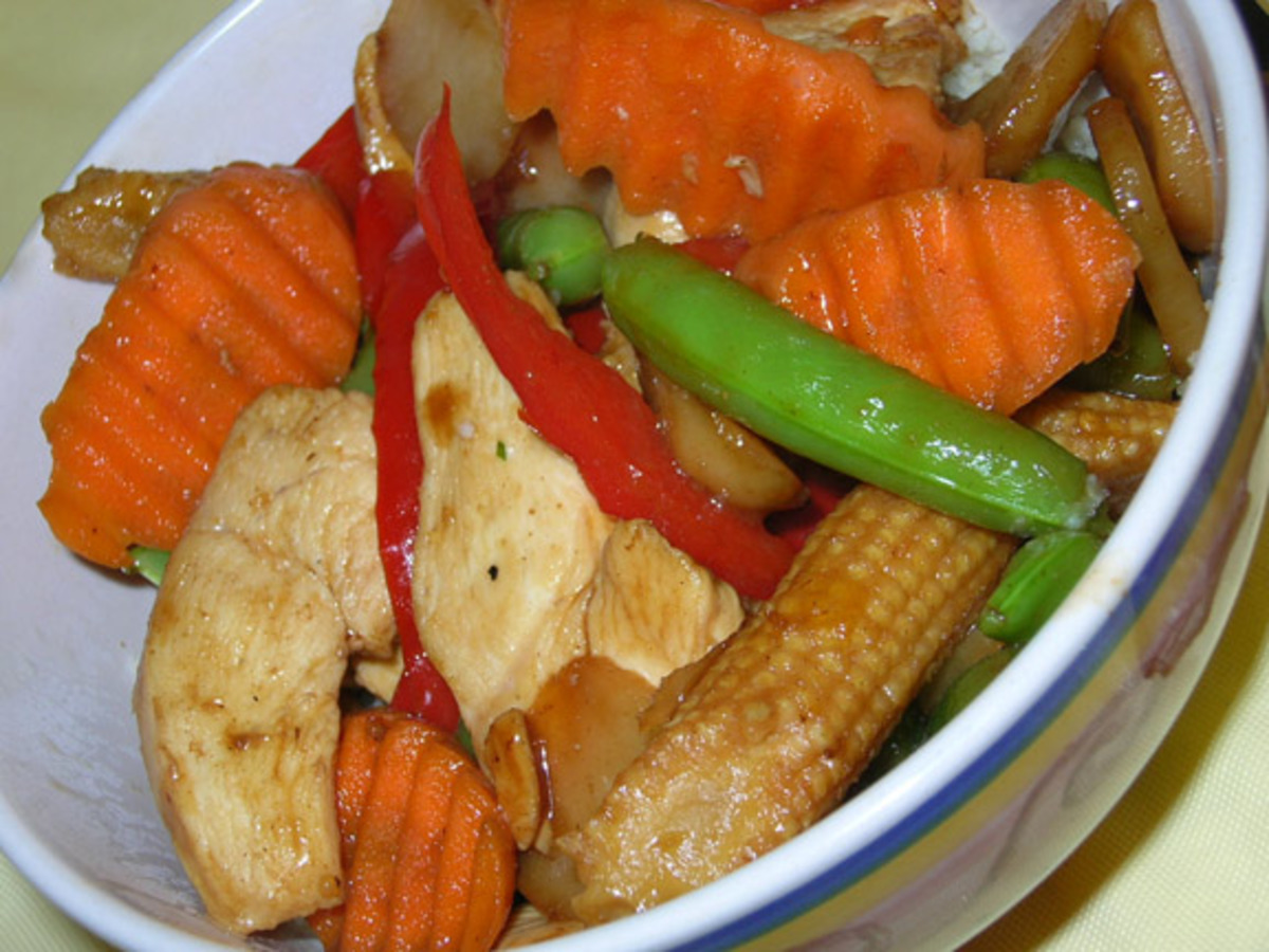 30-Minute Honey-Ginger Chicken Stir-Fry
