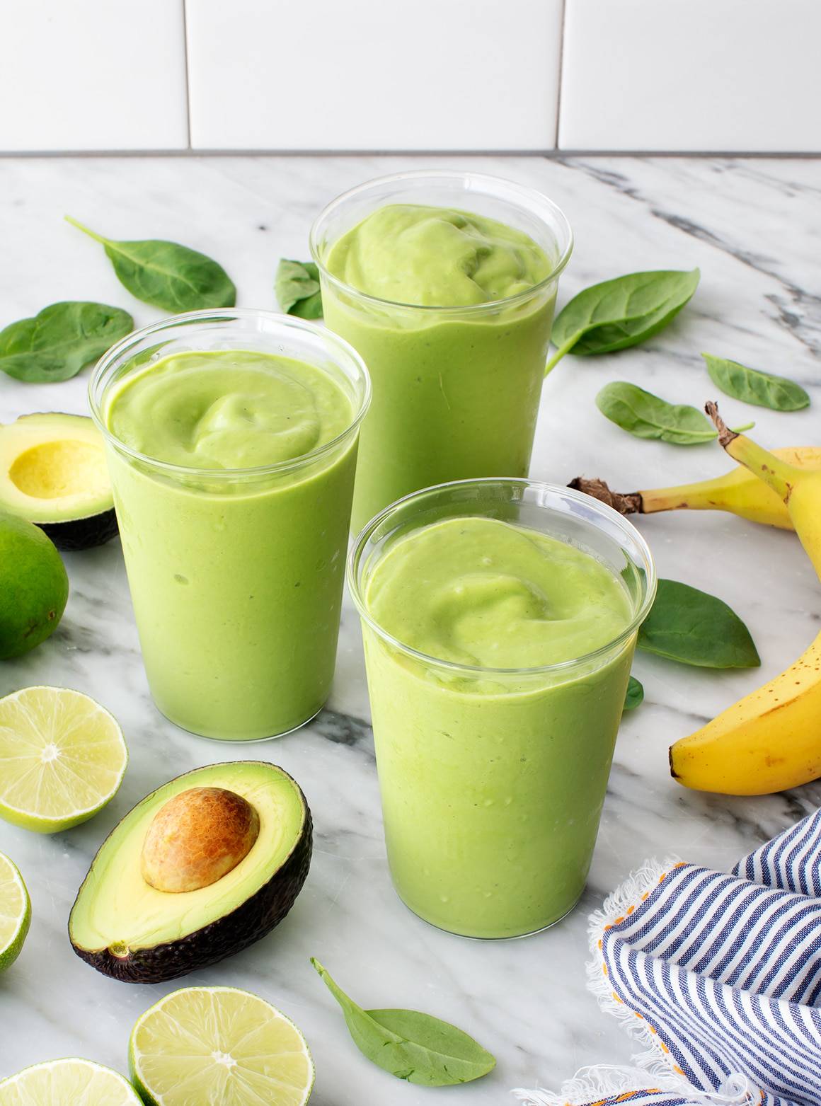 Retinol-Infused Citrus Avocado Smoothie Bowl