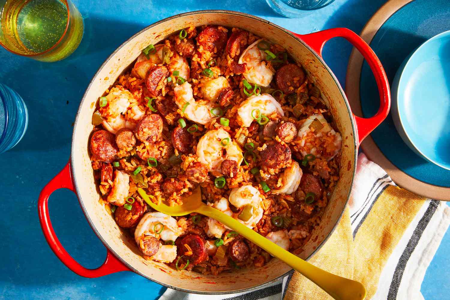 New Orleans-Style Creole Jambalaya with Andouille Sausage