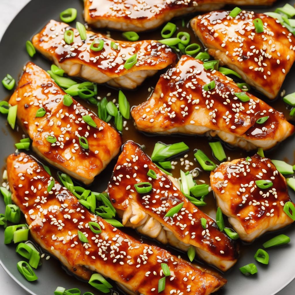 Wood-Fired Grilled Gulf Fish with Asian Citrus Glaze