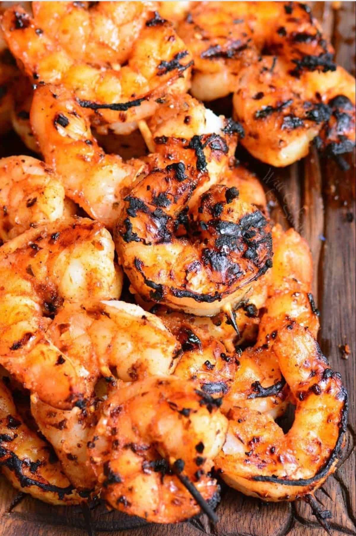 Wood-Fired Grilled Cajun Shrimp with Asian Citrus Glaze