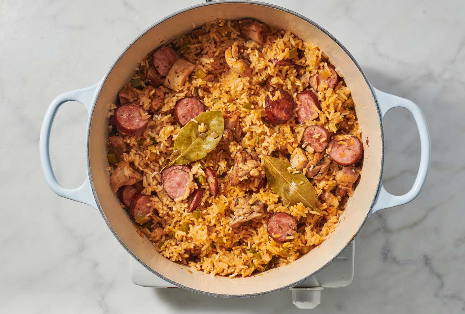 Creole-Spiced Jambalaya with Andouille and Bell Peppers