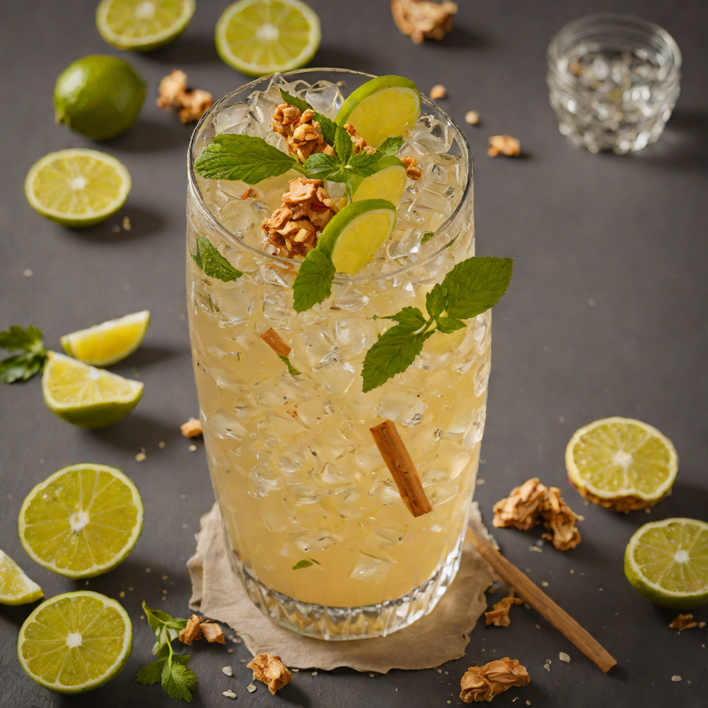 Asian-Inspired Wood-Fired Ginger Collins