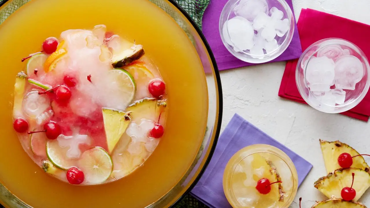 Financial Wellness Spiced Rum Punch