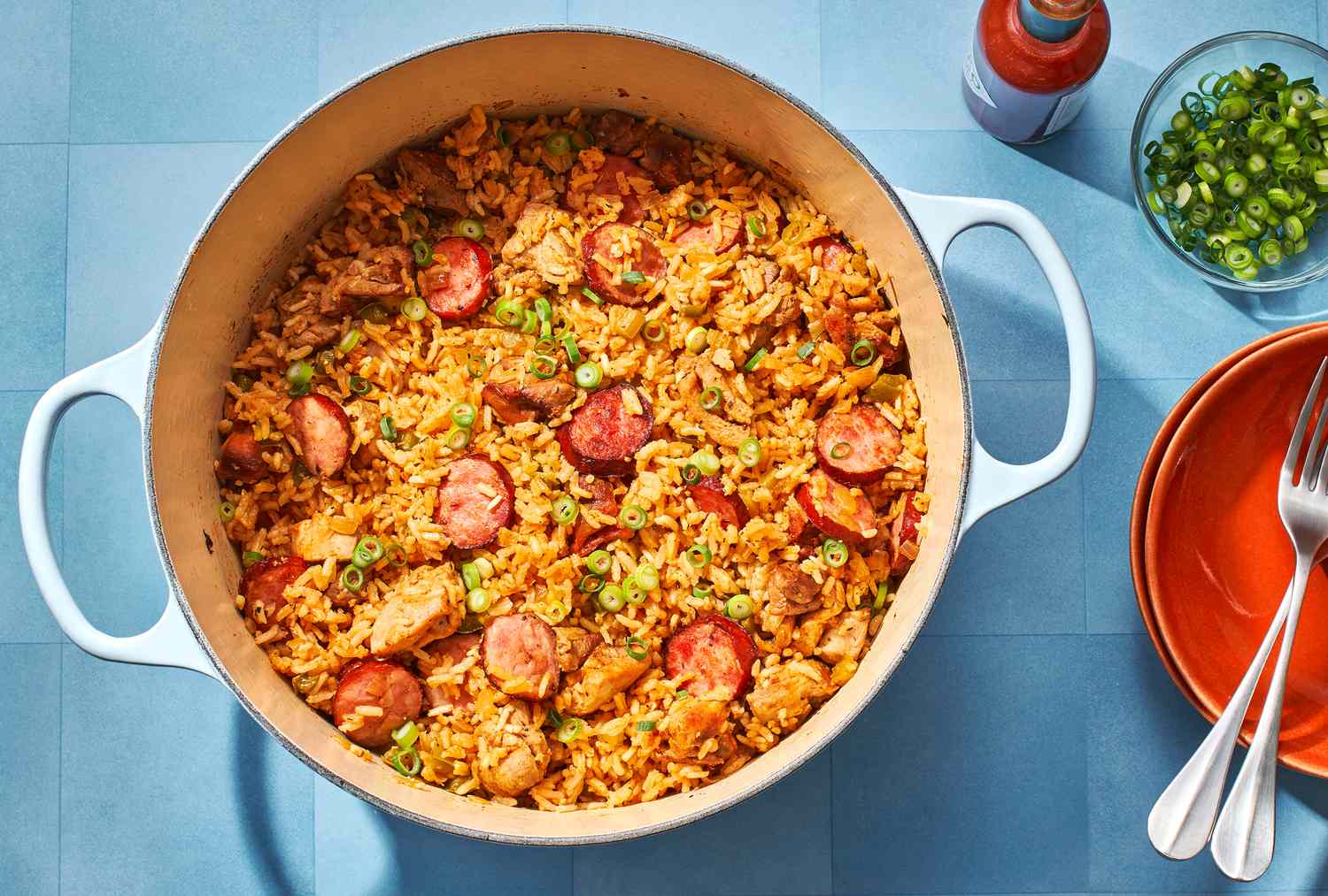Cajun-Spiced Jambalaya with Andouille and Chicken