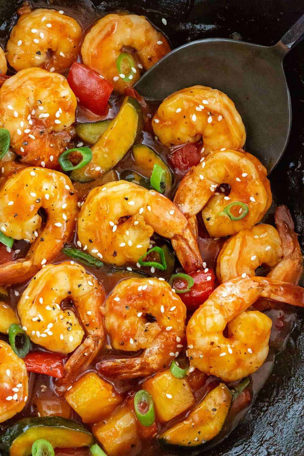 Wood-Fired Cajun Shrimp with Asian Chili Glaze