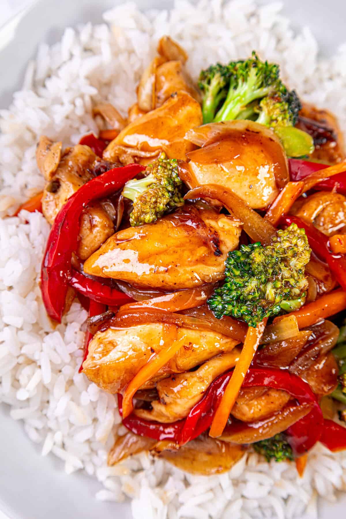 Speedy Teriyaki Chicken Stir-Fry with Snap Peas