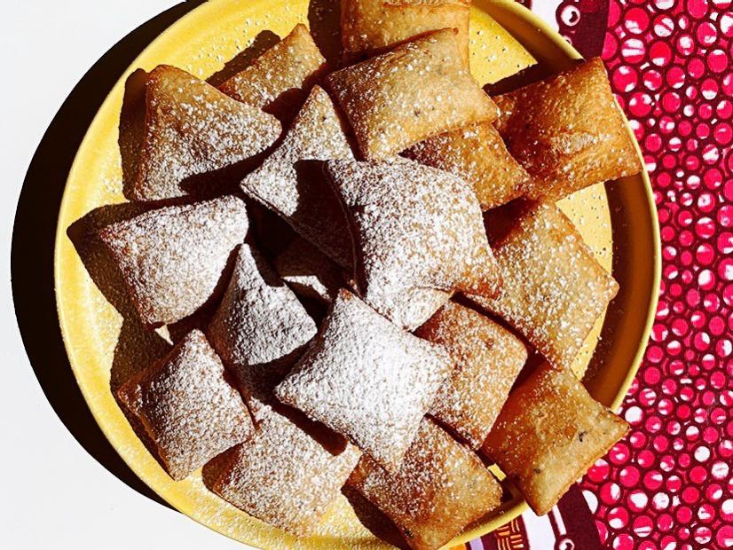 Mandazi Fried Doughnuts with Cardamom and Coconut Milk