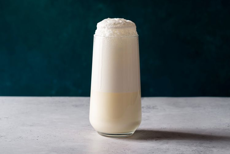 Spiced Rum and Ginger New Orleans Fizz