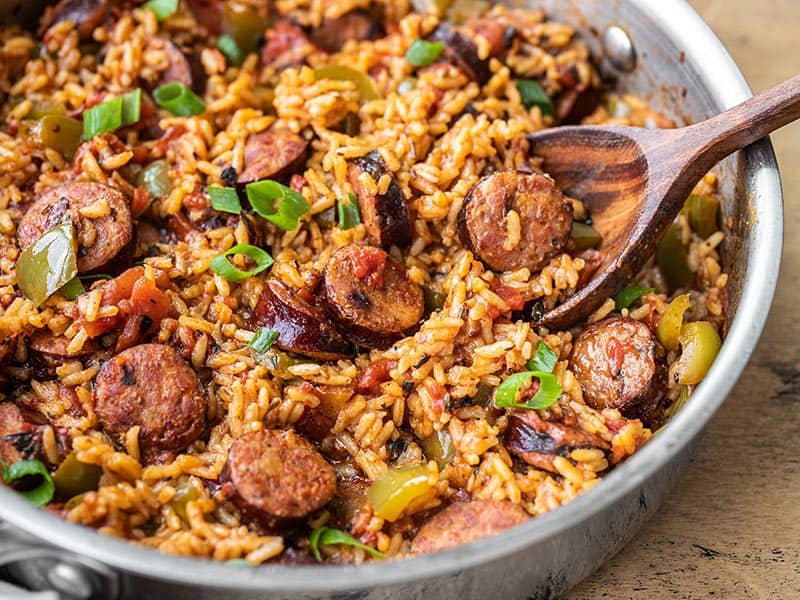 Spiced Cajun Jambalaya with Andouille Sausage