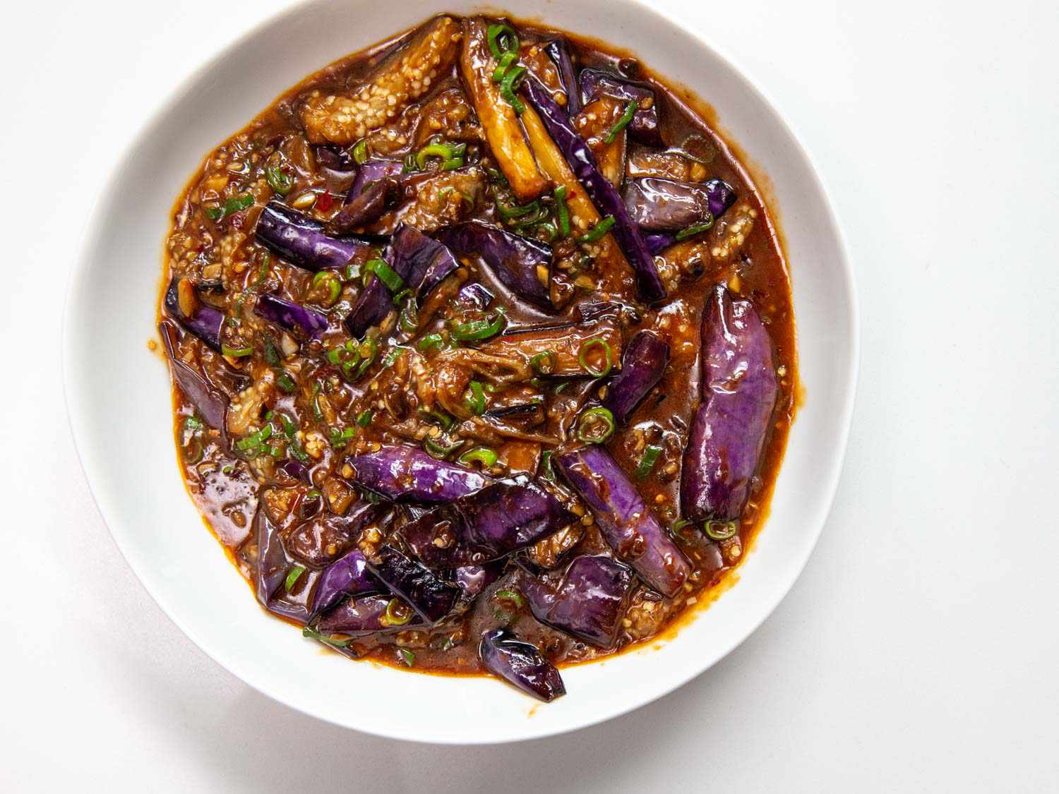 Ginger-Garlic Miso Eggplant Donburi