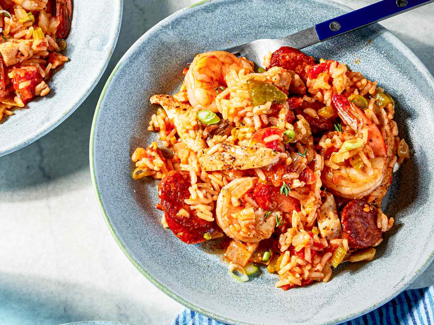 Creole-Style Jambalaya with Andouille Sausage and Chicken