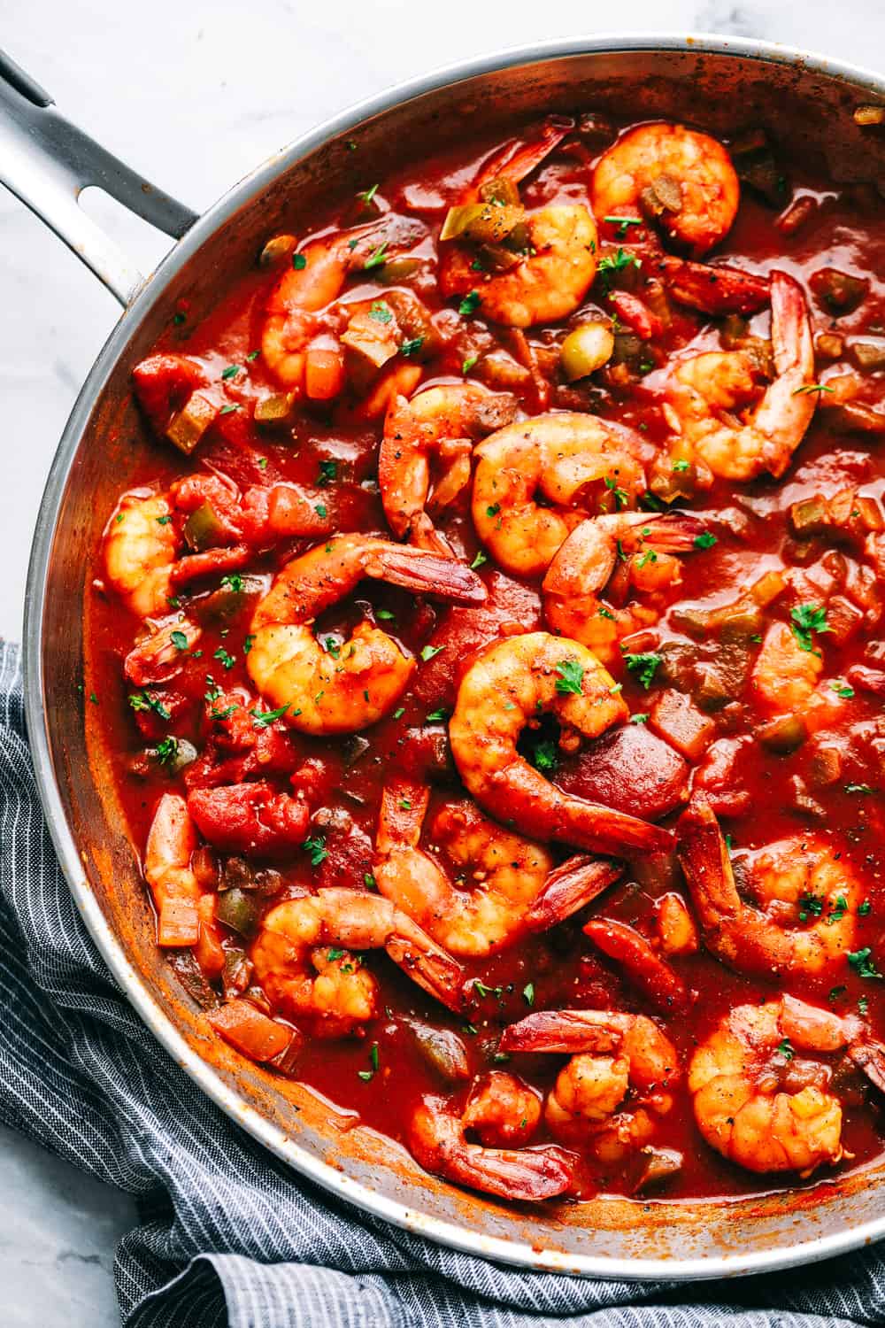 Wood-Grilled New Orleans Shrimp with Spicy Creole Butter