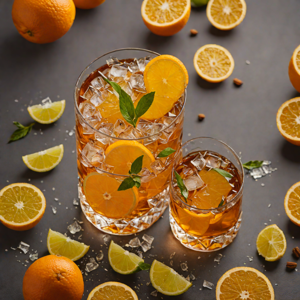 Citrus-Spiced Rum Old Fashioned