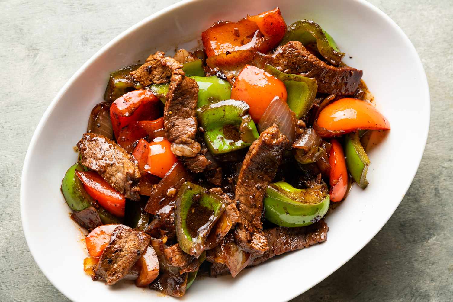 Hidden Vegetable Beef Stir Fry with Black Bean Sauce