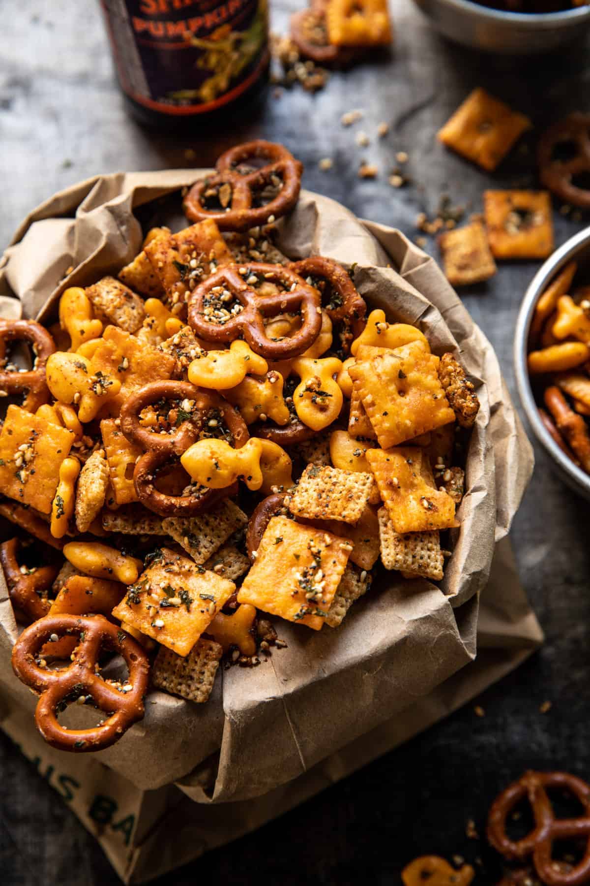 Facilitator-Style Meeting Snack Mix with Savory Nuts and Seeds