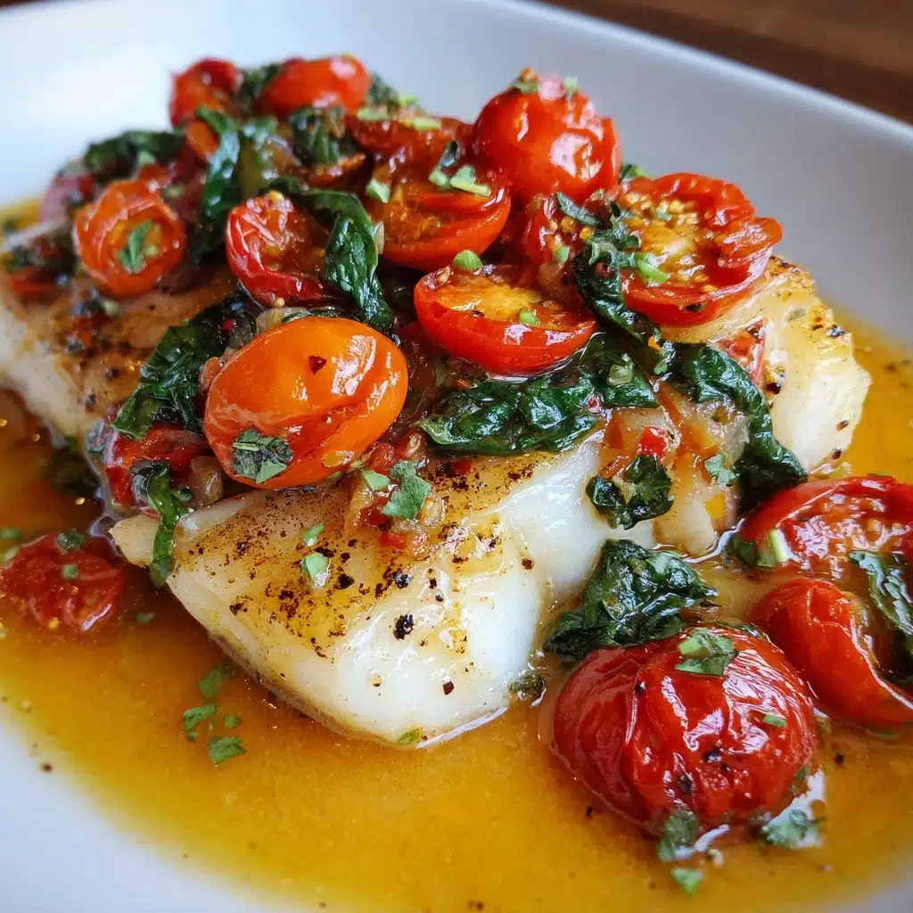 Pan-Seared Cod with Tomato Basil Salsa