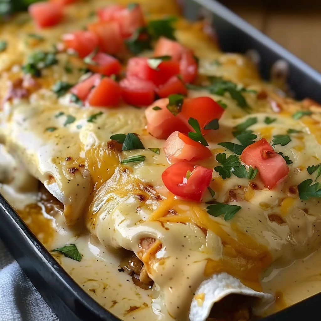Cheesy Enchilada Casserole