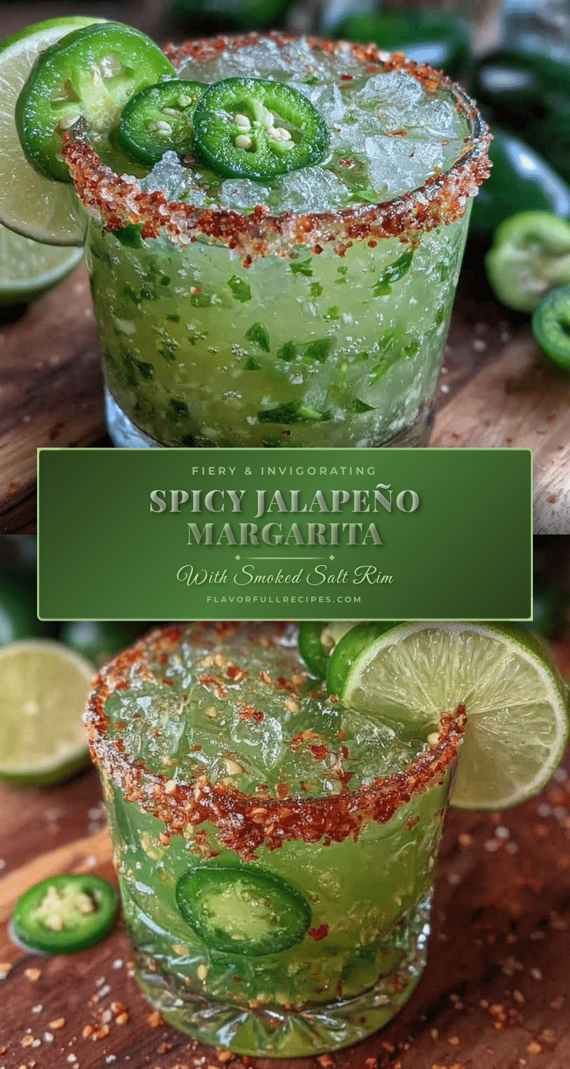 Spicy Jalapeño Margarita with Cilantro and Lime