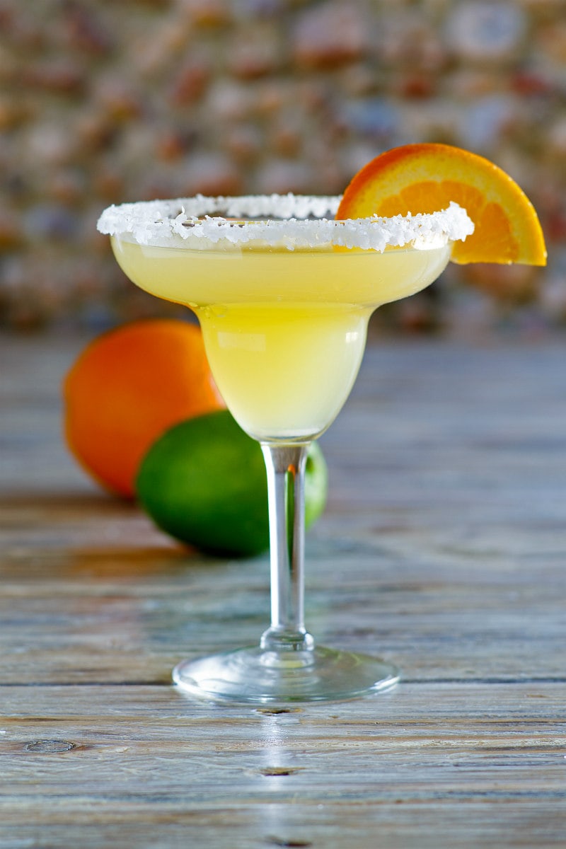 Honey-Lime Margarita with Fresh Citrus and Tequila
