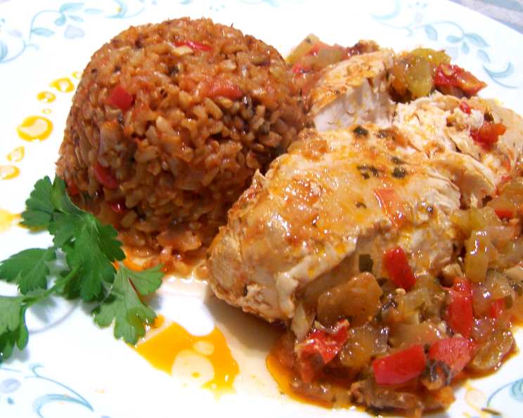 Pan-Seared Chicken with Puerto Rican Sofrito Sauce