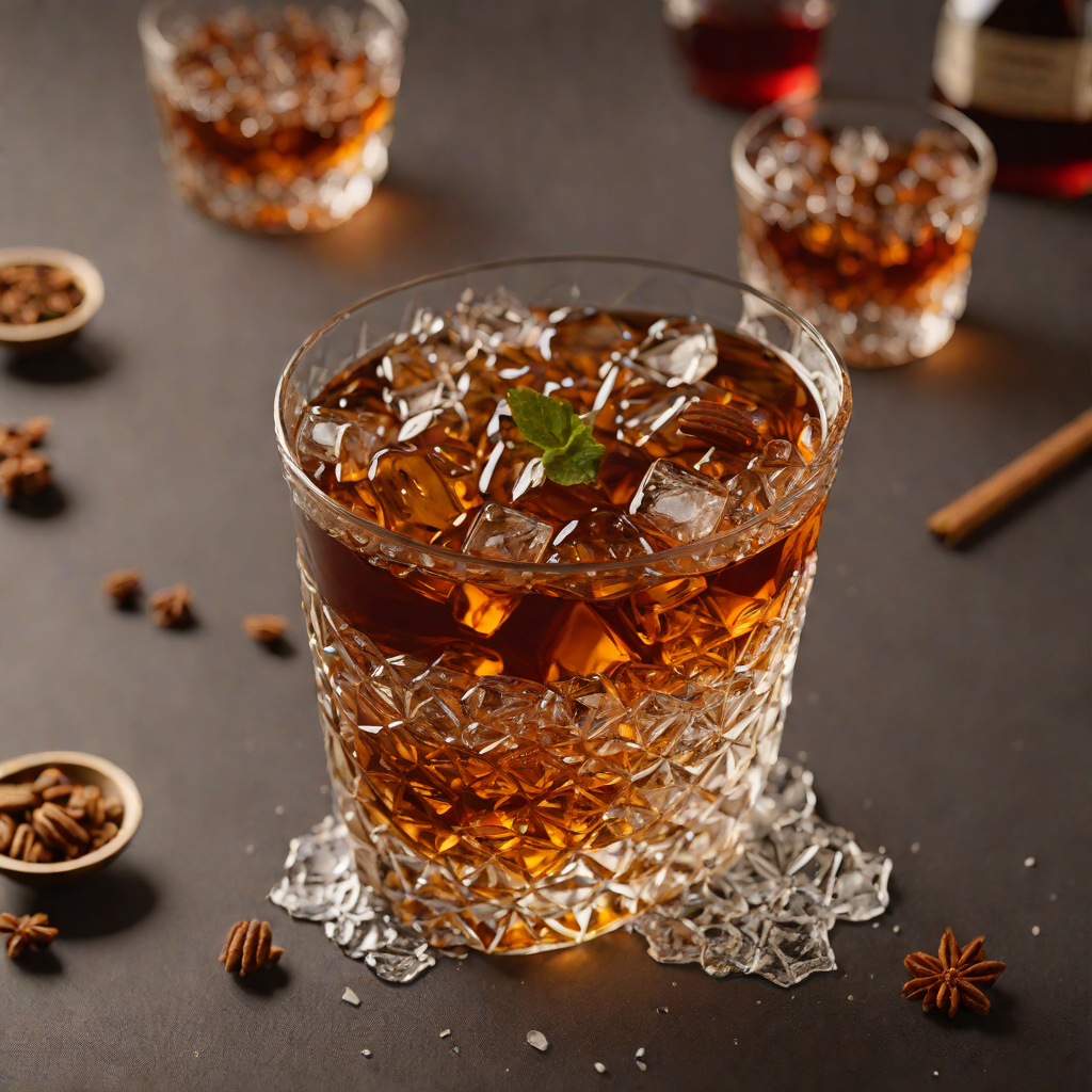 Stirred Rye Whiskey Maple Manhattan