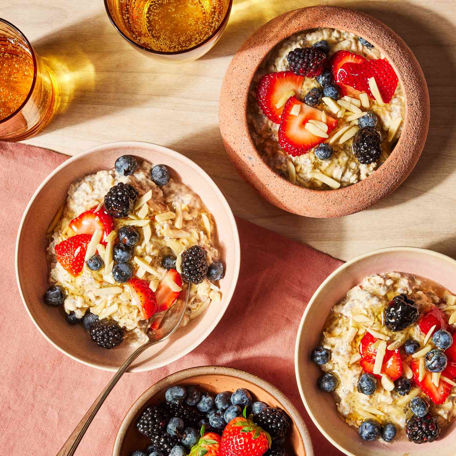 Low-Glycemic Berry and Nut Breakfast Bowl
