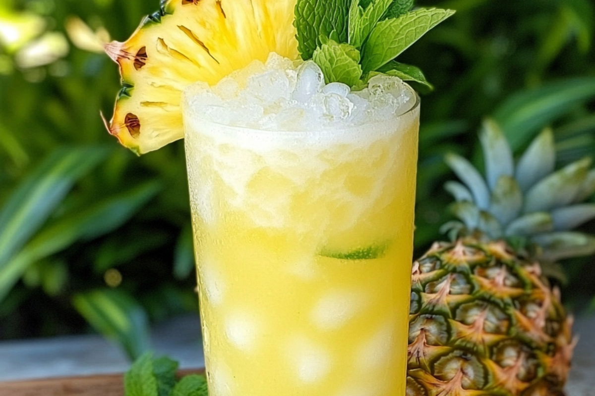 Banker’s Breeze with Tropical Pineapple
