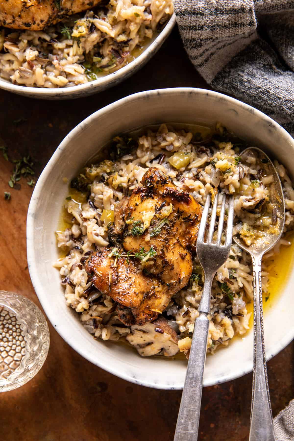 Sautéed Chicken with Black Forest Mushrooms and Herb Butter