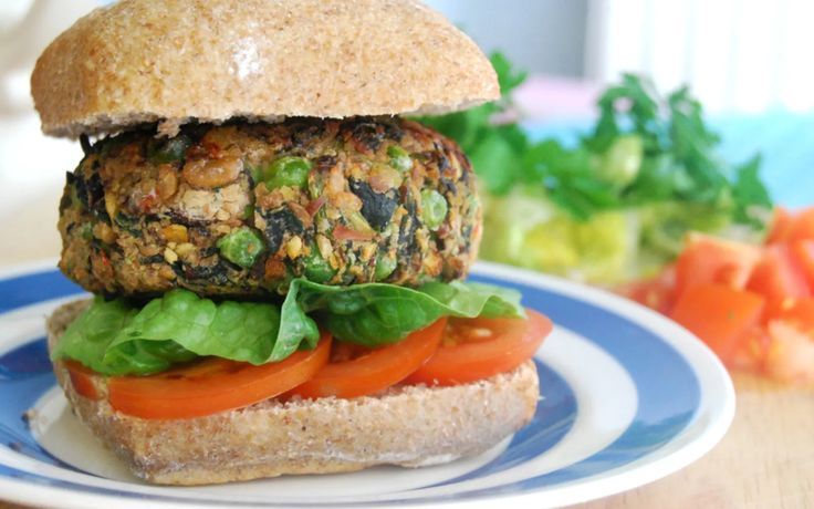 Davis Garden Veggie Burger
