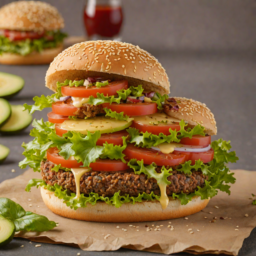 Davis Garden Veggie Burger