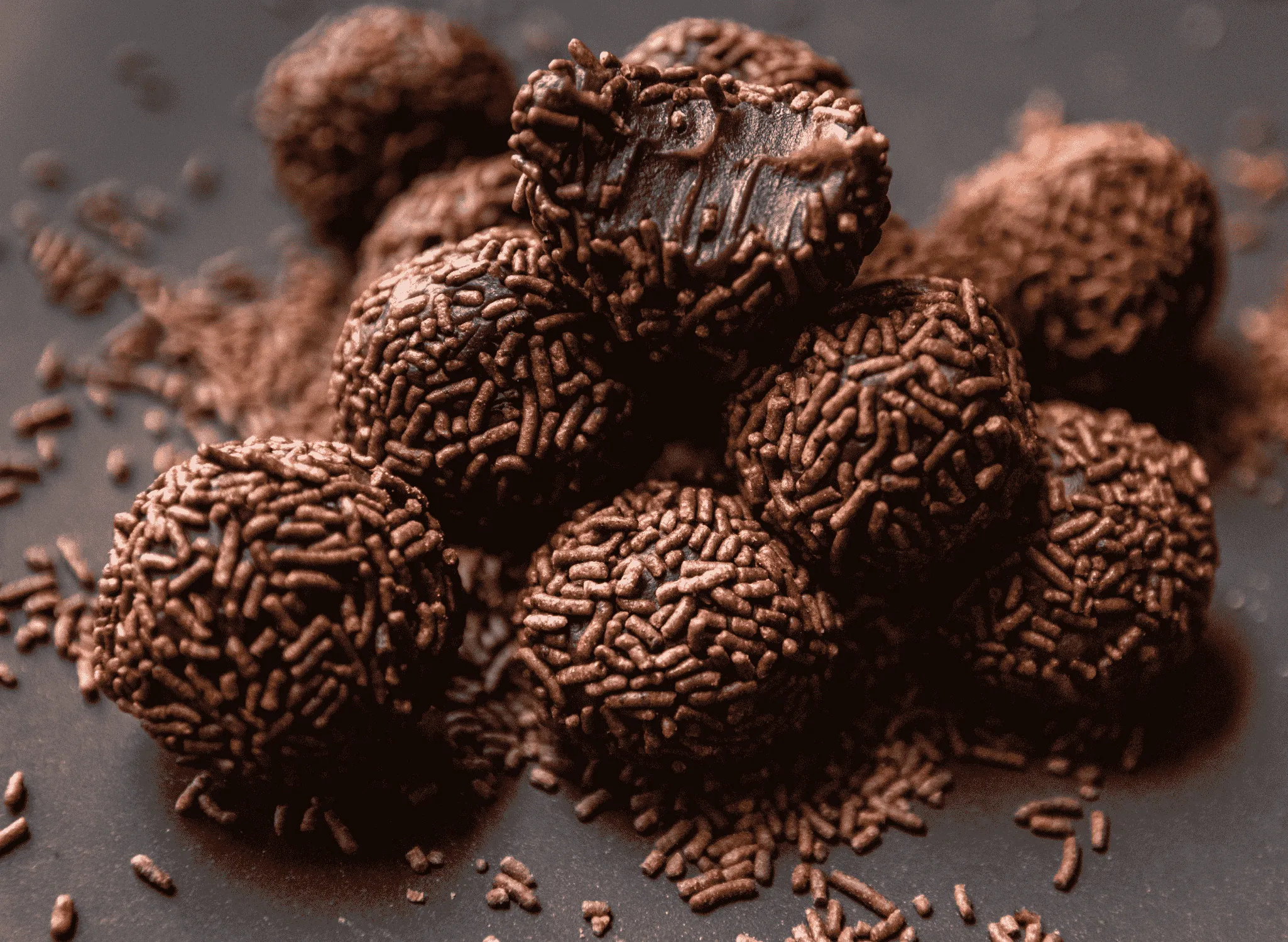 Sweet Brigadeiro Chocolate Truffles with Condensed Milk