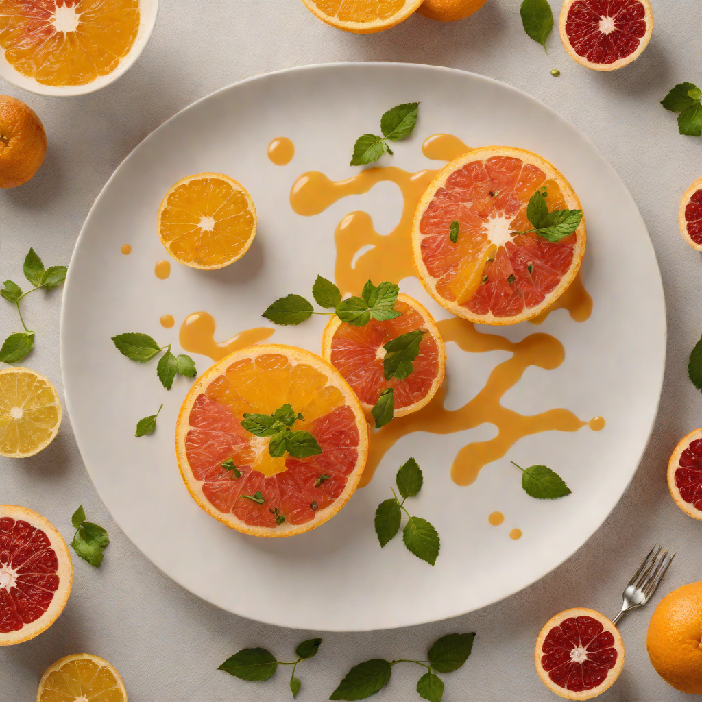 Citrus-Chili Sparkler with Grapefruit Essence