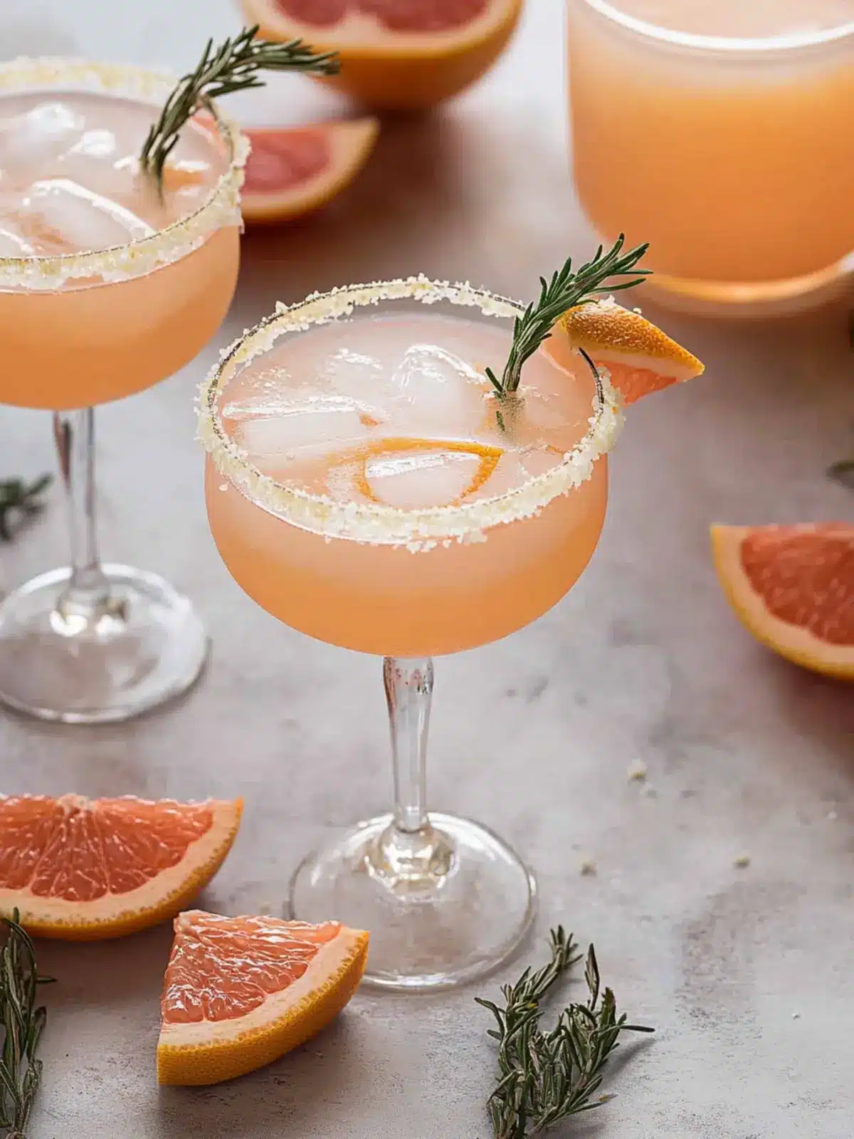 Bright Grapefruit Gin Fizz