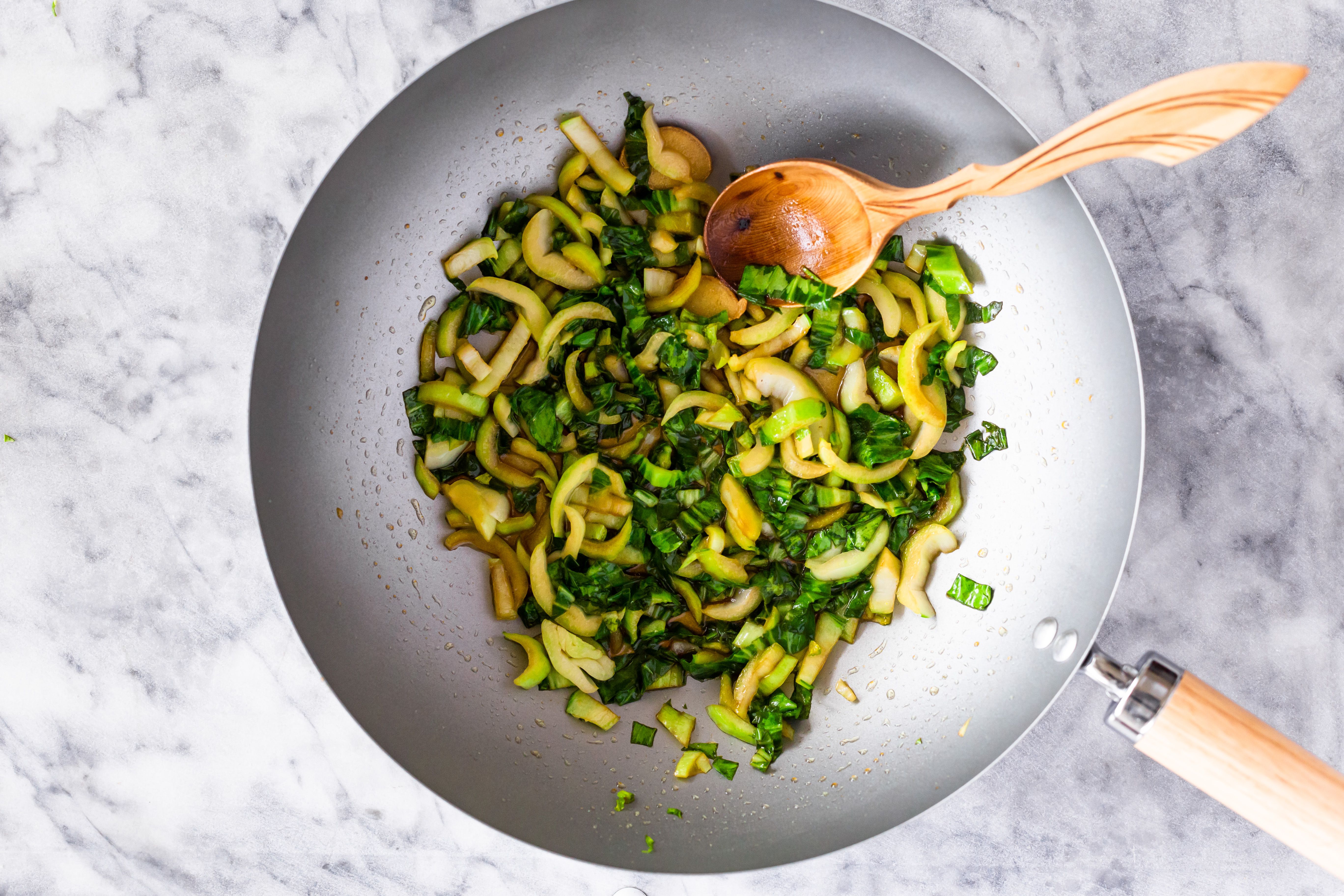 Shanghainese Stir-Fried Noodles with Soy Sauce and Bok Choy