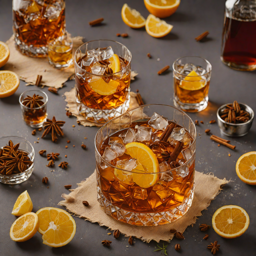 Classic Spiced Rum Old Fashioned