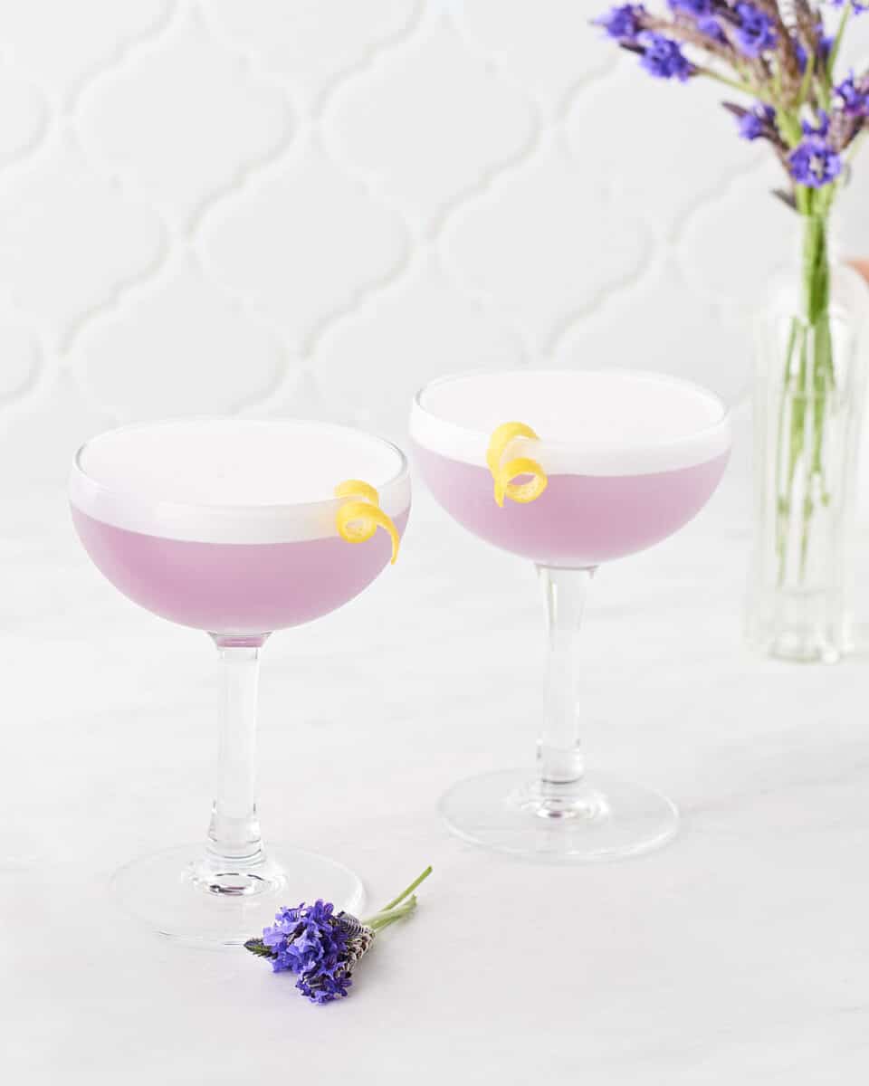 Gin Stirred Citrus Sour with Elderflower
