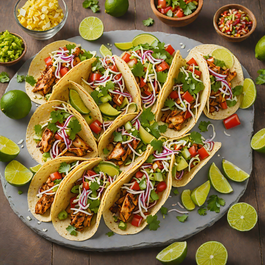 Tequila-Lime Grilled Chicken Tacos