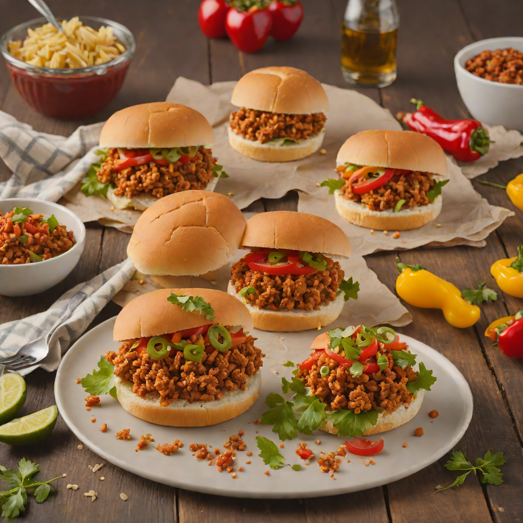 Simple Turkey Sloppy Joes with Sweet Bell Peppers