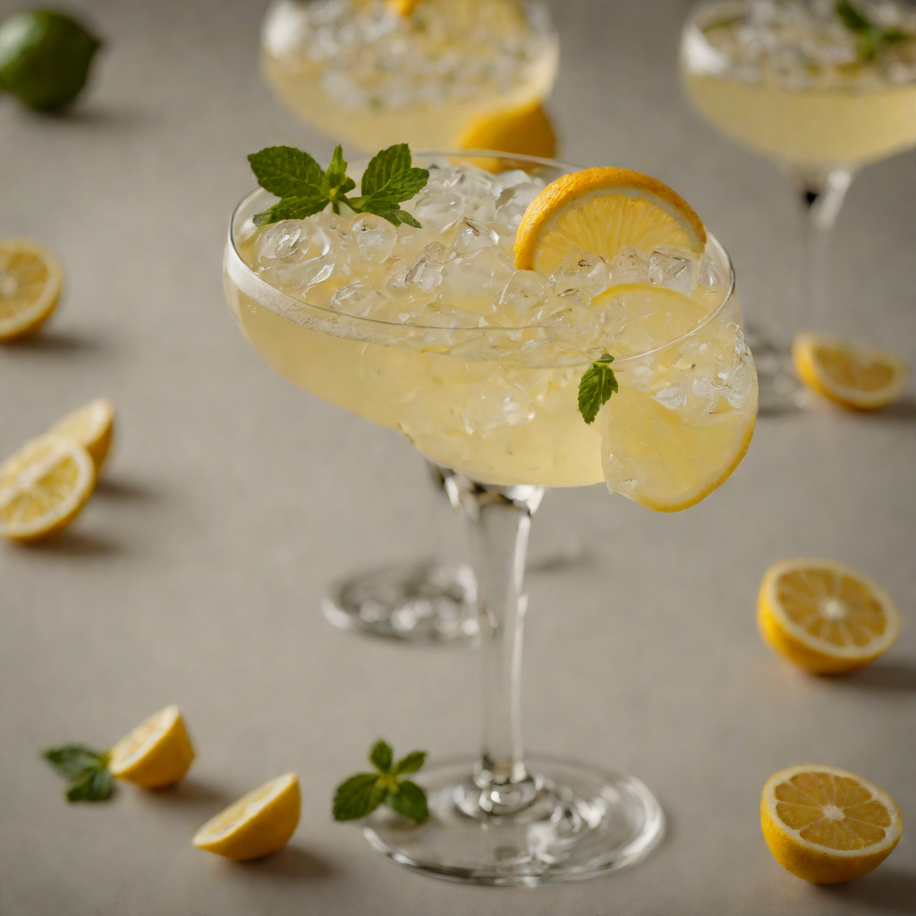 Gin Stirred French 75 Twist