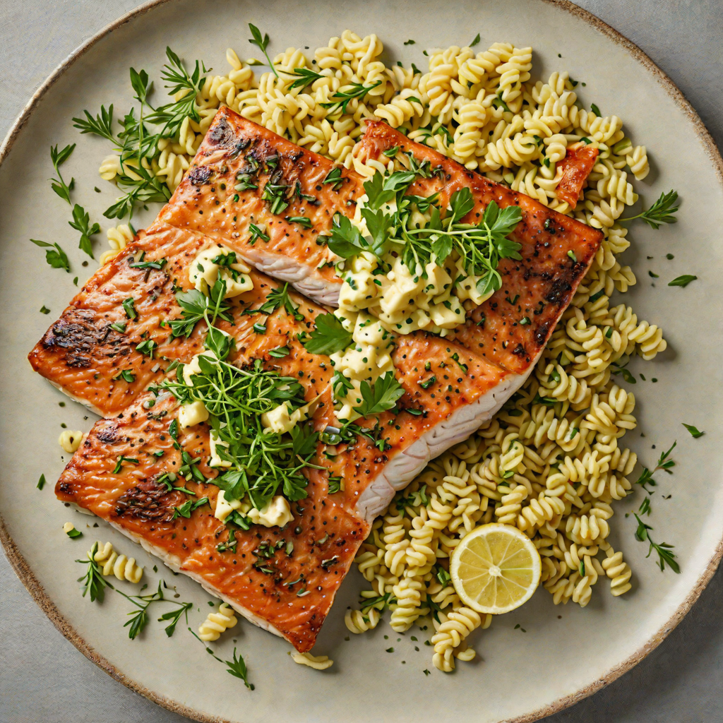 Pan-Seared Trout with Herb Butter and Spätzle