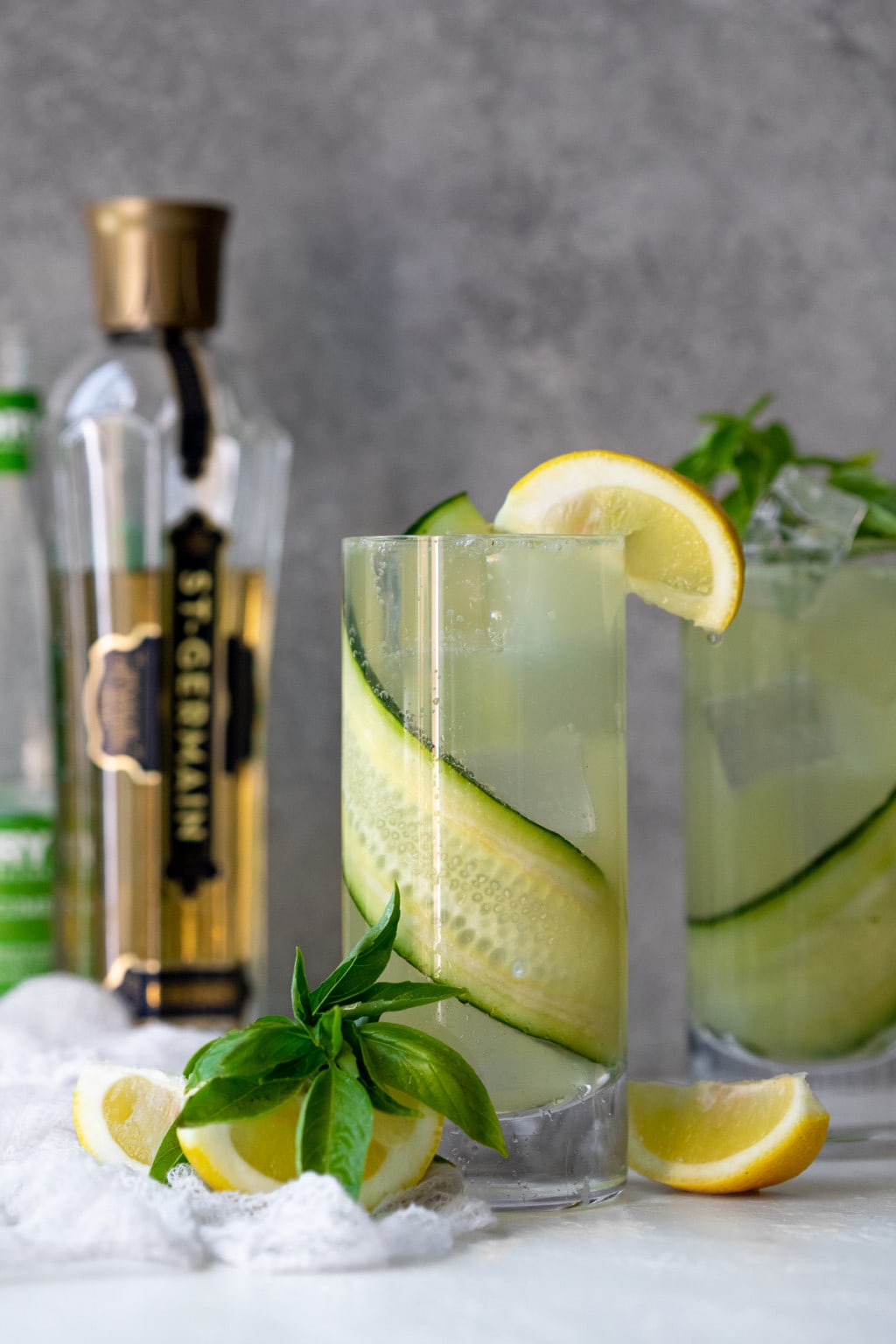 Minted Cucumber Gin Fizz