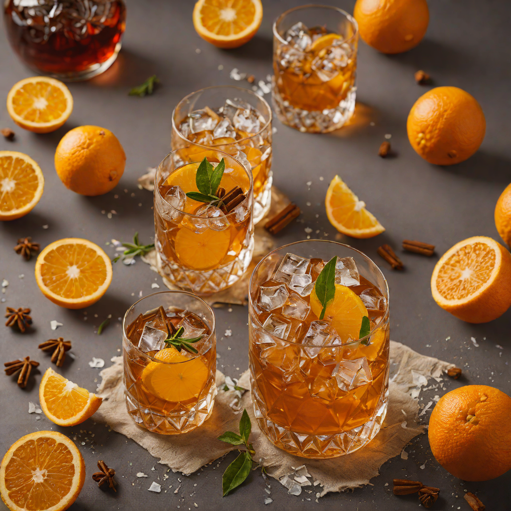 Orange-Spiced Rum Old Fashioned