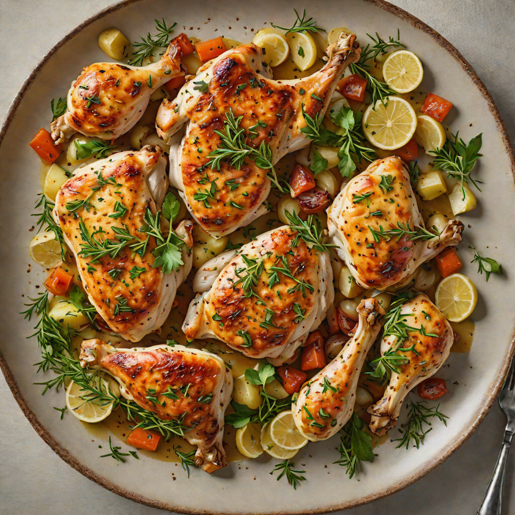 Quick Pan-Seared Chicken with Garlic and Thyme
