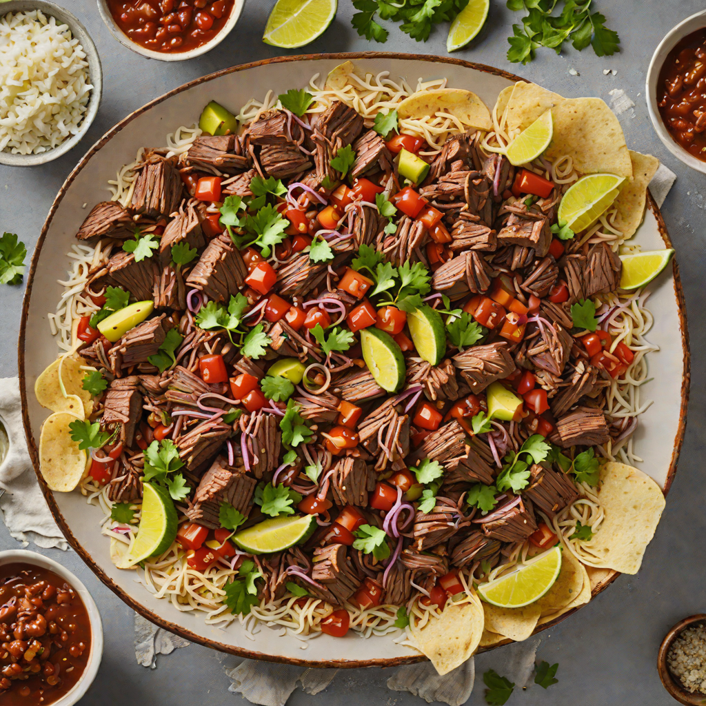 Slow-Cooked Beef Barbacoa with Chipotle and Garlic